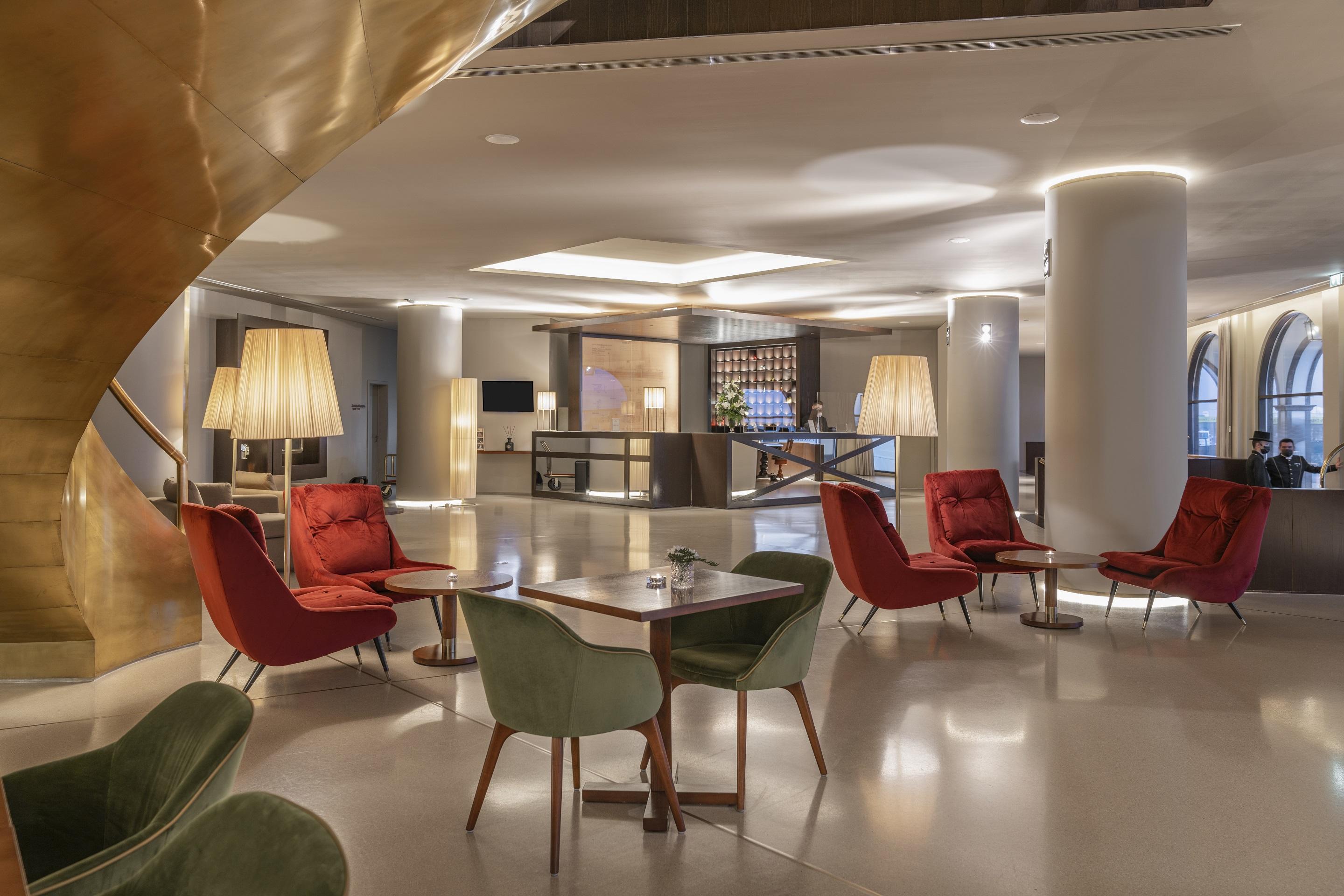 فندق هوتل أكوريس أتلانتيكو Ponta Delgada المظهر الخارجي الصورة The hotel's lobby