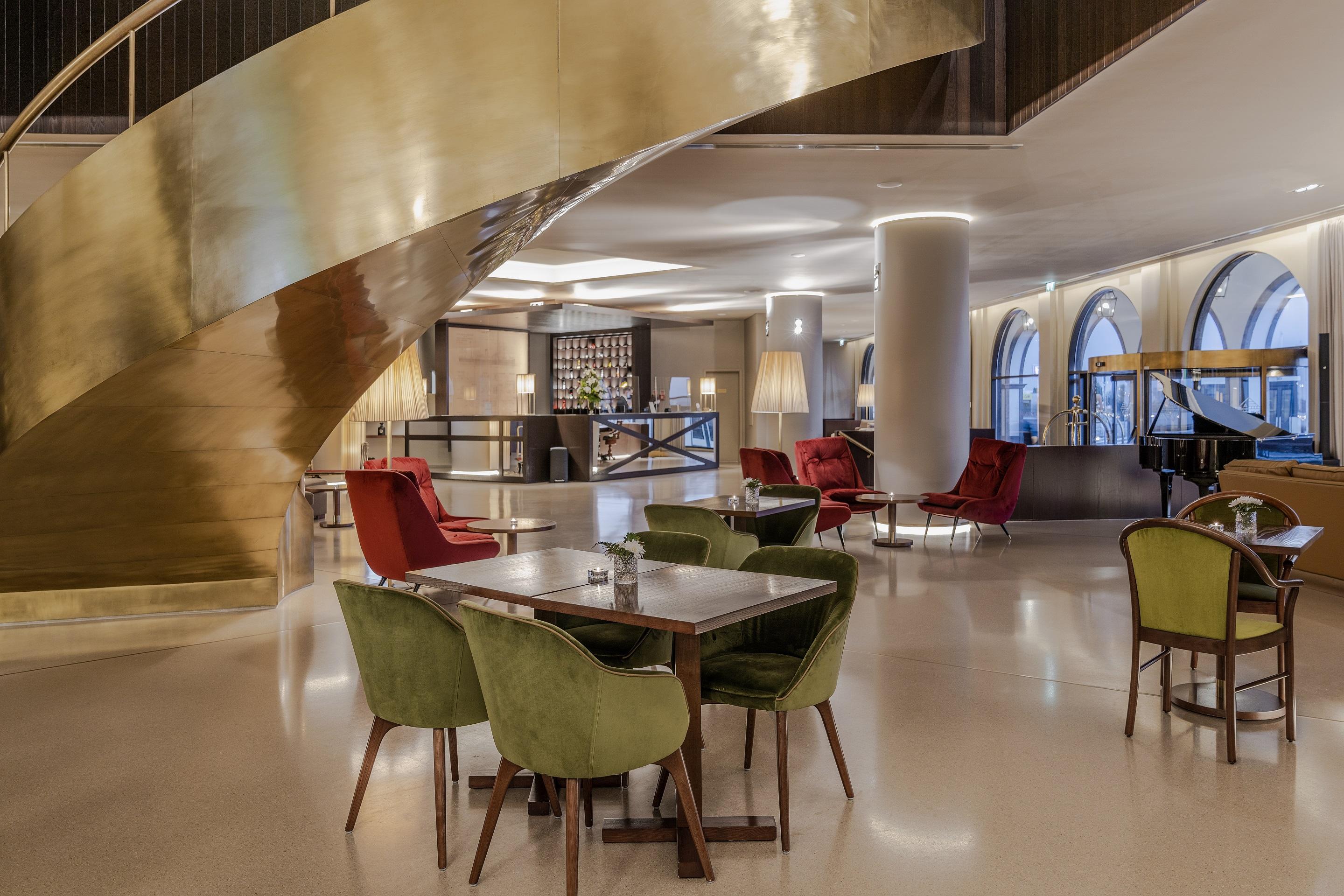 فندق هوتل أكوريس أتلانتيكو Ponta Delgada المظهر الخارجي الصورة The hotel's lobby